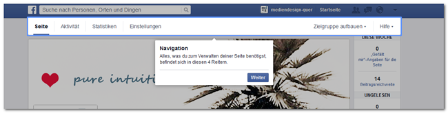 Facebook Navigation