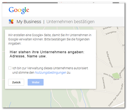 Bestätigung