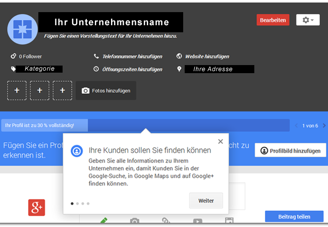 Daten eingeben 