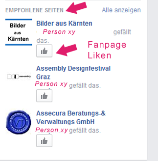 Empfohlene Seiten