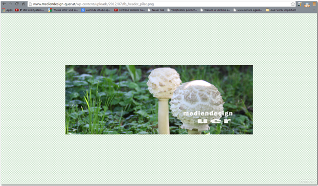 Header mittig 