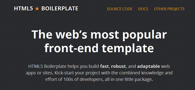 HTML5 Boilerplate