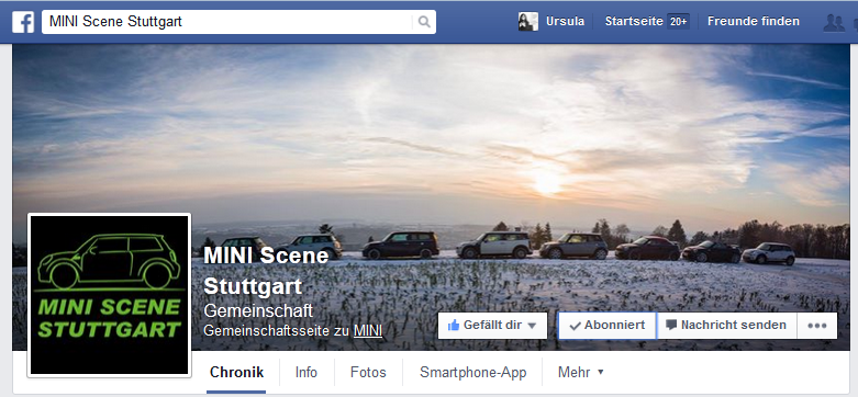 FB Fanpage MINI Scene Stuttgart