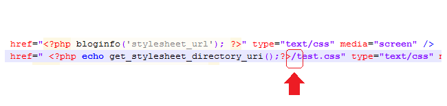 WordPress Slash