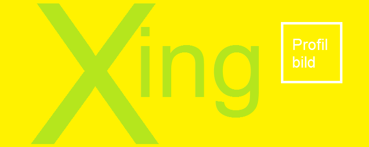 Xing Profilbild quadratisch