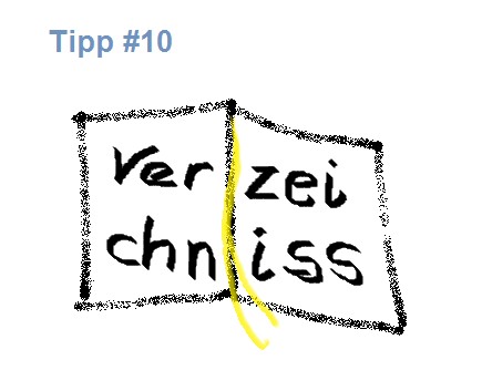 verzeichniss