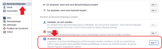facebook benachrichtigungen-ein-aus