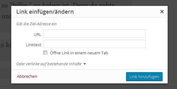 link-hinzufuegen