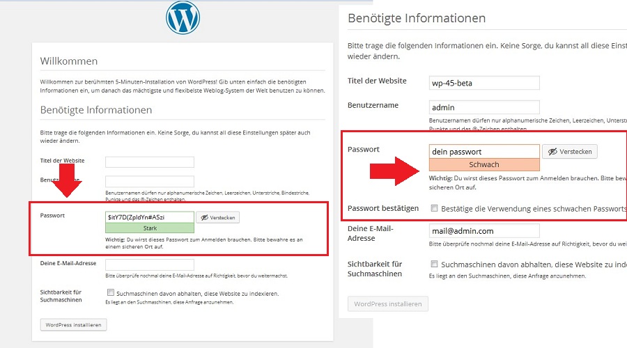 wp-installation