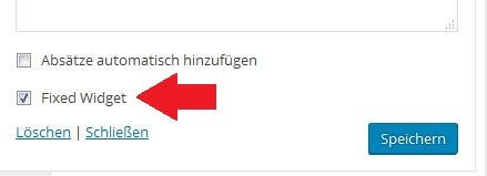 fixed-widget
