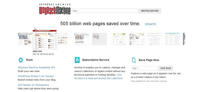 waybackmachine
