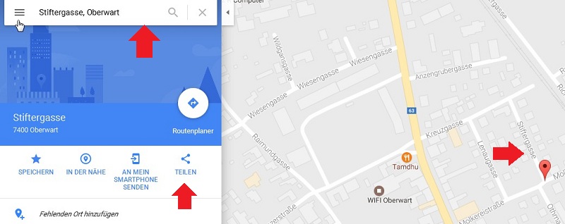 google-maps-strasse