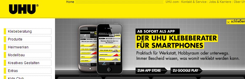 uhu-webseite