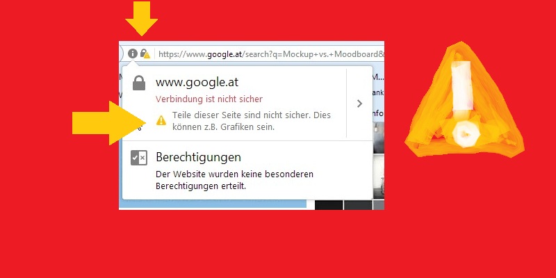 google-at-gelbes-zeichen
