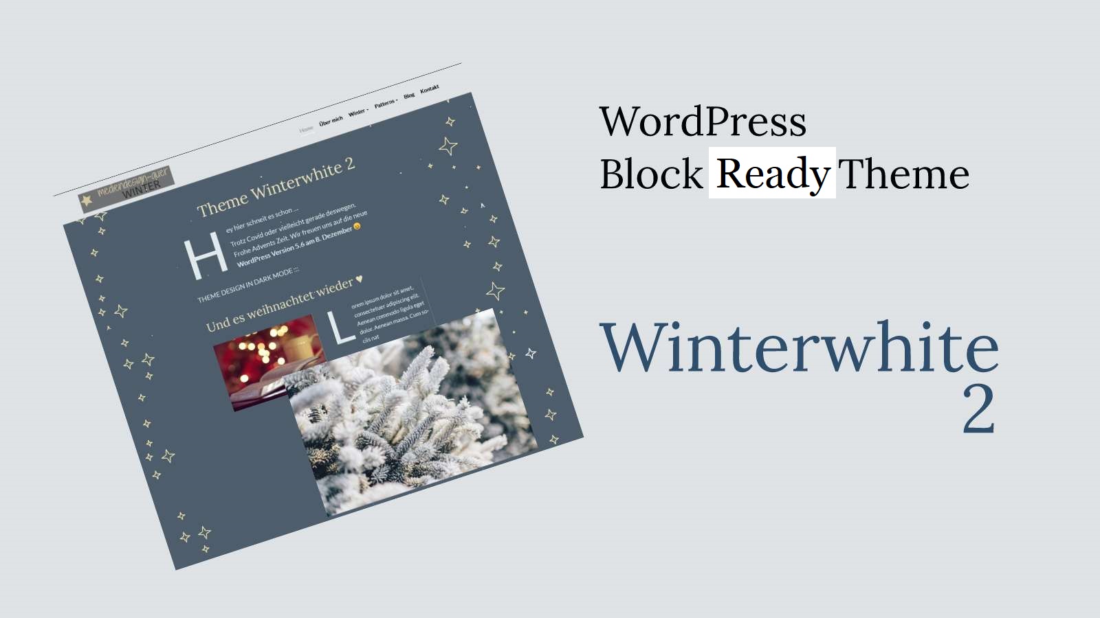 WordPress Block Ready Theme – Winterwhite 2