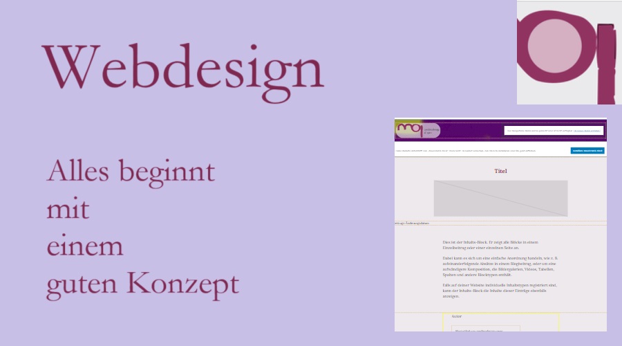 Webdesign im Burgenland – Alles beginnt mit einem guten Konzept